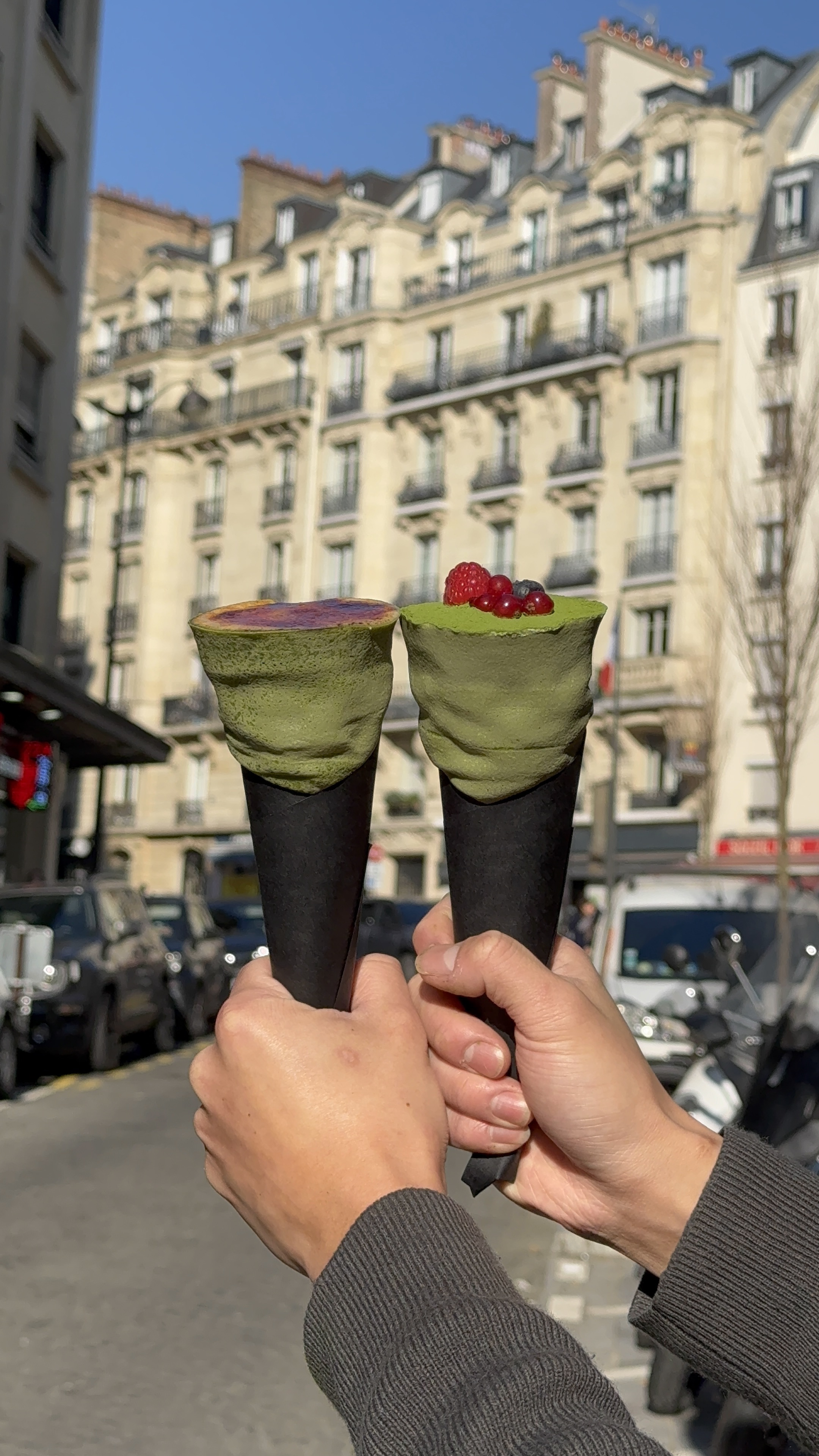 Crêpe japonaise au matcha Miyabi